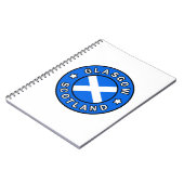 Glasgow Scotland Notitieboek (Linkerzijde)