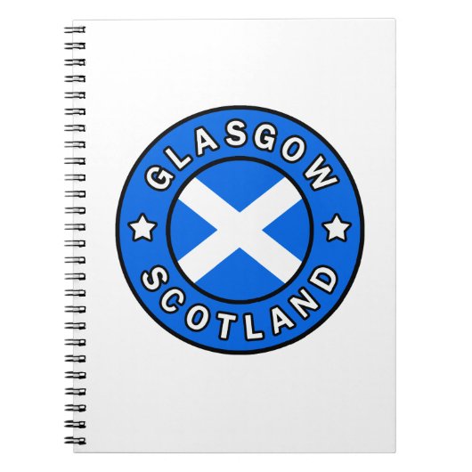 Glasgow Scotland Notitieboek (Voorkant)