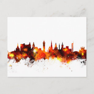 Glasgow Scotland Skyline Briefkaart