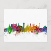 Glasgow Scotland Skyline Briefkaart (Voorkant)