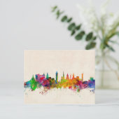 Glasgow Scotland Skyline Briefkaart (Staand voorkant)