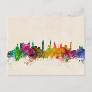 Glasgow Scotland Skyline Briefkaart