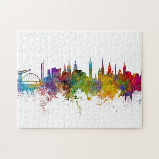 Glasgow Scotland Skyline Legpuzzel (Horizontaal)