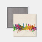 Glasgow Scotland Skyline Magneet (Voorkant / Achterkant)