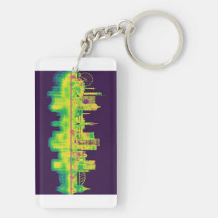 Glasgow Scotland Skyline Sleutelhanger