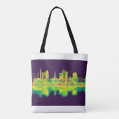 Glasgow Scotland Skyline Tote Bag (Achterkant)