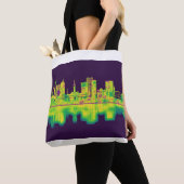 Glasgow Scotland Skyline Tote Bag (Dichtbij)