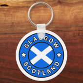 Glasgow Scotland Sleutelhanger (Voorkant)