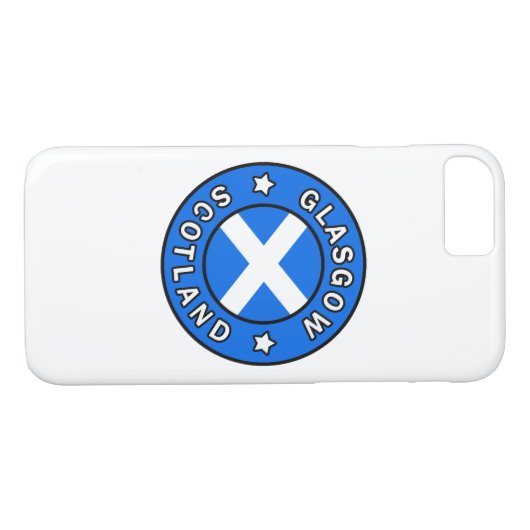 Glasgow Scotland-telefoondraagtas Case-Mate iPhone Case (Achterkant (Horizontaal))