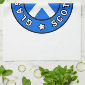 Glasgow Scotland Theedoek (Gevouwen)