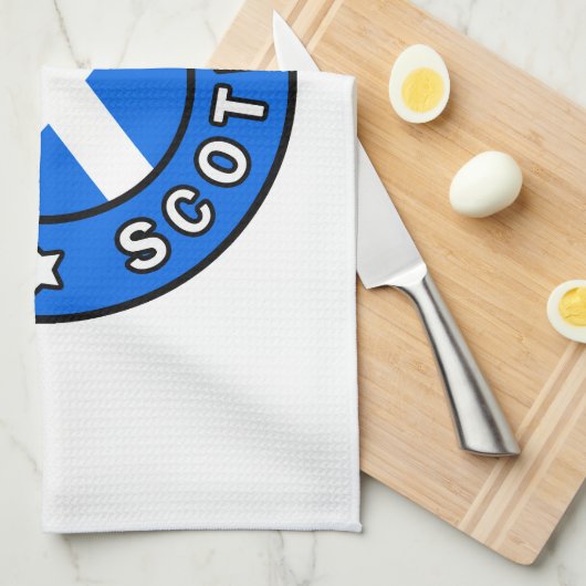 Glasgow Scotland Theedoek (Quarter Fold)