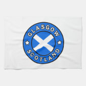 Glasgow Scotland Theedoek (Horizontaal)