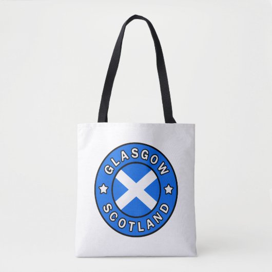 Glasgow Scotland Tote Bag (Voorkant)