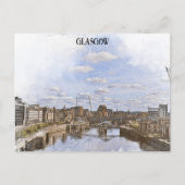 Glasgow Scotland UK Cityscape Uitzicht Briefkaart (Voorkant)