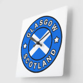 Glasgow Scotland Vierkante Klok (Hoek)