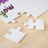 Glasgow skyline in waterverf legpuzzel (Zijkant)