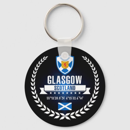 Glasgow Sleutelhanger (Voorkant)