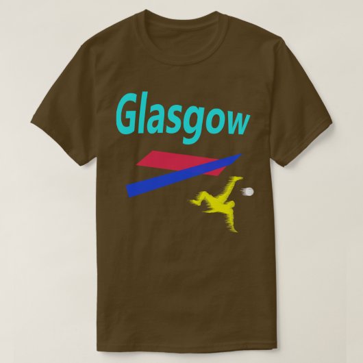 Glasgow Soccer T-shirt (Design voorkant)