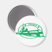Glasgow Stamp Magneet (Voorkant / Achterkant)
