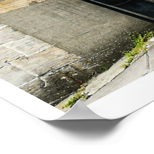 Glasgow-straat Poster (Hoek)