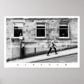 Glasgow-straat Poster (Voorkant)