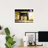 Glasgow-straat Poster (Thuiskantoor)