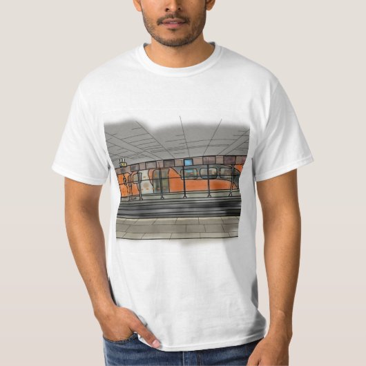 Glasgow-subwegshirt T-shirt (Voorkant)