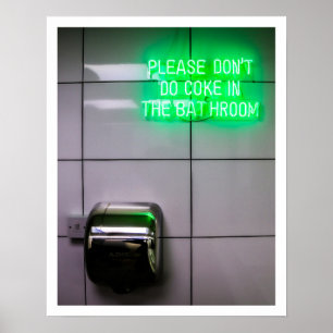 Glasgow-toilet Poster