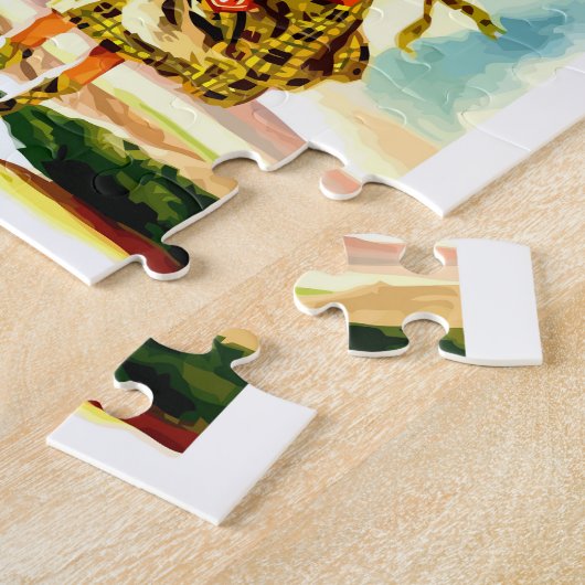 Glasgow, Voman in Kilt, Legpuzzel (Zijkant)