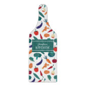 Glasgroenten - aangepaste keuken snijplank (Voorkant)