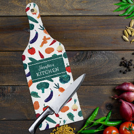 Glasgroenten - aangepaste keuken snijplank