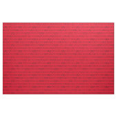 Glashut, zwart en rood stof (Fat Quarter)