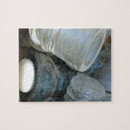 glasisolatoren en een deurknop legpuzzel (Horizontaal)