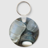  glasisolatoren en een deurknop sleutelhanger (Voorkant)