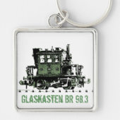 Glaskasten Sleutelhanger (Voorkant)