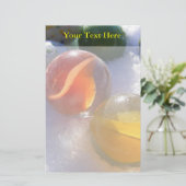 glasknikkers briefpapier (Staand voorkant)