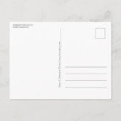 Glaskogen Zweden Briefkaart (Achterkant)