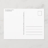 Glaskogen Zweden Briefkaart (Achterkant)