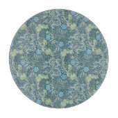 GLASKOPKORTING : WILLIAM MORRIS : SEAWEED SNIJPLANK (Voorkant)