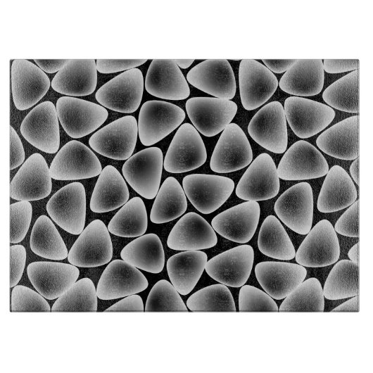 Glaskristallen Snijplank (Voorkant)