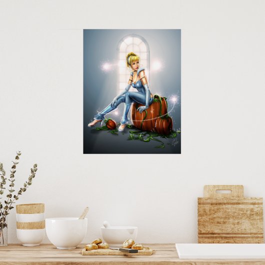 Glaskruis Poster (Keuken)