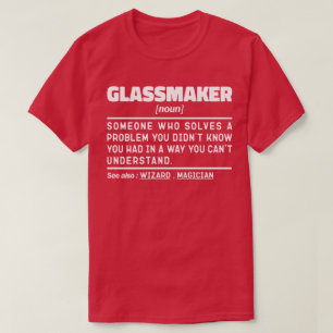 Glasmaker Zelfstandig naamwoord Handgemaakt Specia T-shirt