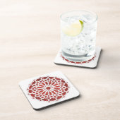 Glasmatrassen ALCAZAR rood Marokkaans mozaïek Bier Onderzetter (Rechterzijde)