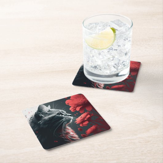 Glasmatrassen Kleur, blik Kartonnen Onderzetters (Insitu)