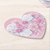 Glasmatrassen van papier/karton kartonnen onderzetters (Gekanteld)