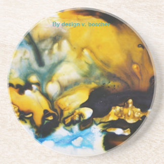 Glasmatrassen Zandsteen Onderzetter