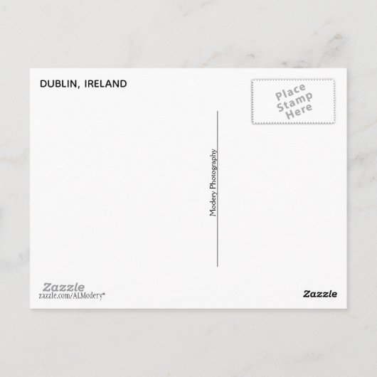 Glasnevin Collage Briefkaart (Achterkant)