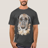 Glasögonhund T-shirt (Voorkant)
