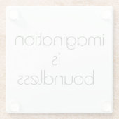 GlasOnderzetter Glazen Onderzetter (Achterkant)