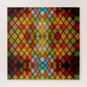 Glasraam majestueus legpuzzel (Verticaal)